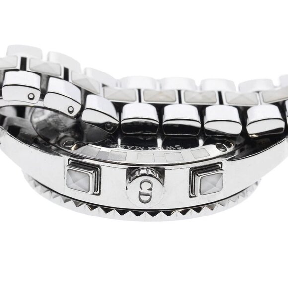 Dior crystal CD114311 diamond bezel chronograph Quartz Men's Watch - Picture 6 of 11